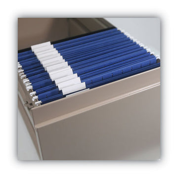 Smead® Colored Hanging File Folders, Letter Size, 1-5-cut Tab, Navy, 25-box freeshipping - TVN Wholesale